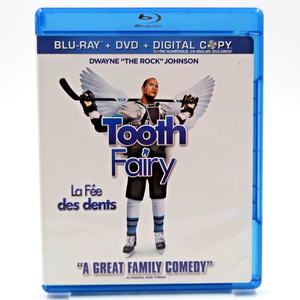 Tooth Fairy Blu-ray DVD 2010 Family Comedy Movie Dwayne Johnson Ashley Judd